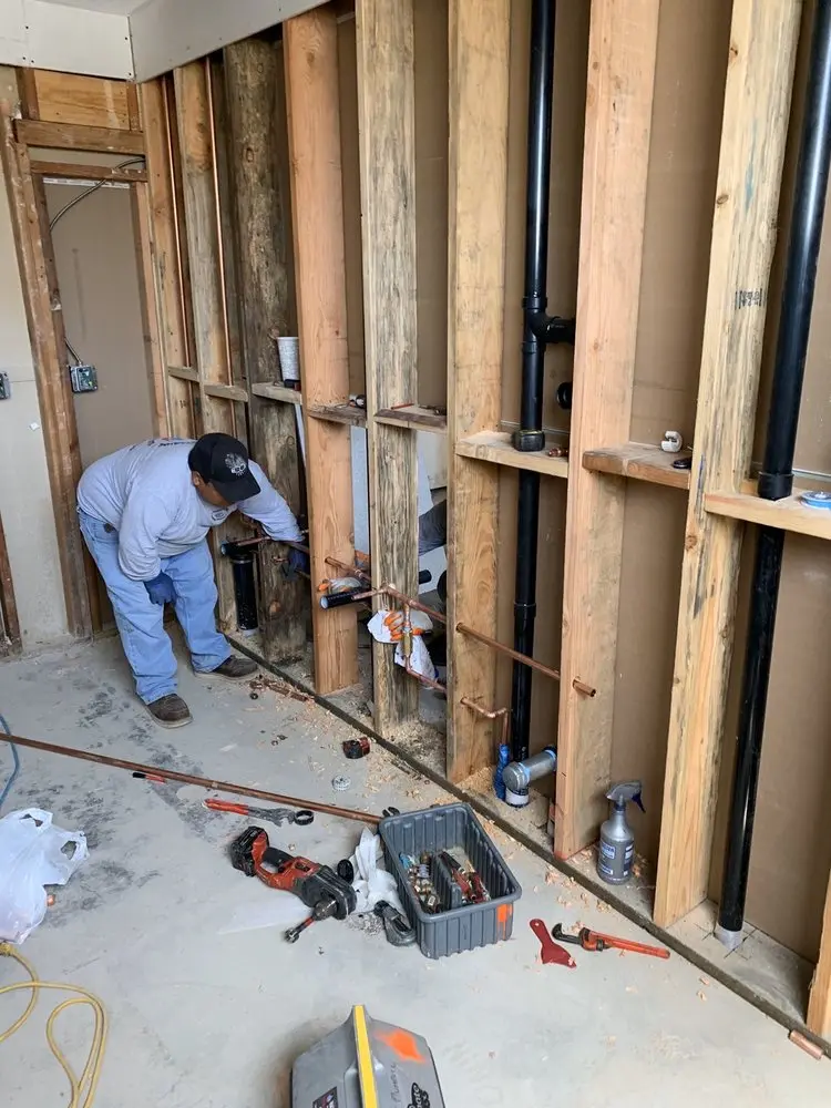Commercial rough-in plumbing for Trenchless Sewer Repair in Benton Park